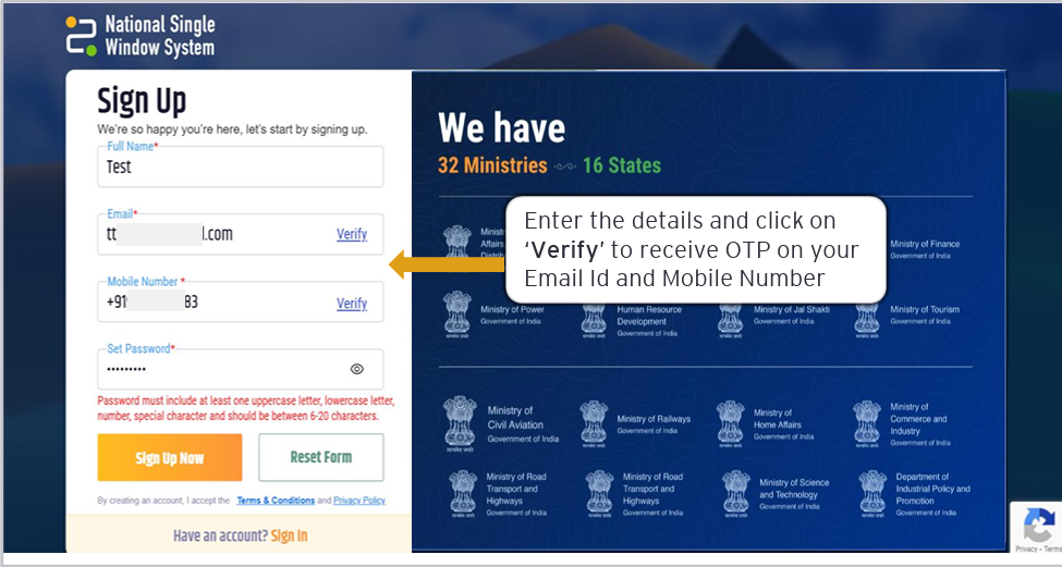 How to Register and Create business profile on NSWS ( National Single Window System)