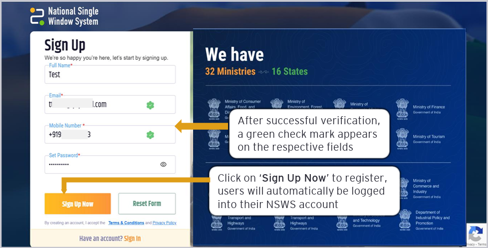 How to Register and Create business profile on NSWS ( National Single Window System)